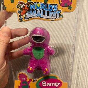 New World's Smallest Barney Plush